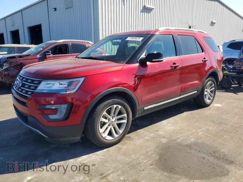 2017 Ford EXPLORER XLT (VIN 1FM5K7D87HGA84681) — фото 1 из 15, Copart, повреждение: задняя часть