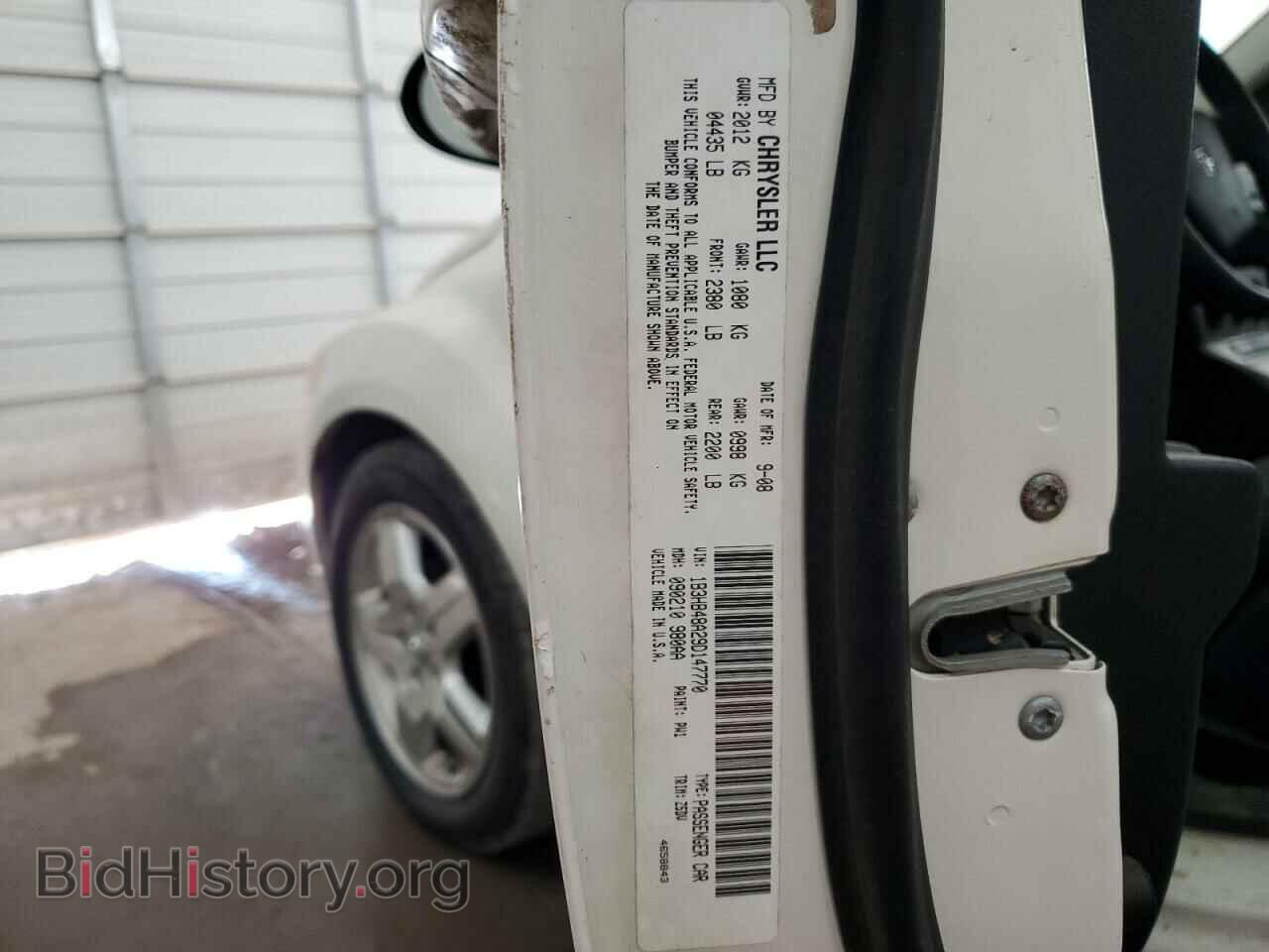 2009 DODGE CALIBER - VIN: 1B3HB48A29D147770 - Фото 13