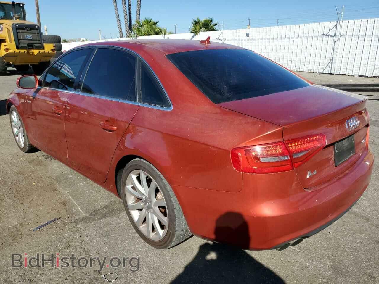 2013 AUDI A4 - VIN: WAUEFAFL2DA123677 - Фото 2