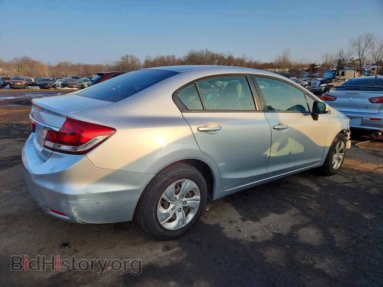 2015 HONDA CIVIC - VIN: 19XFB2F54FE287376 - Фото 3