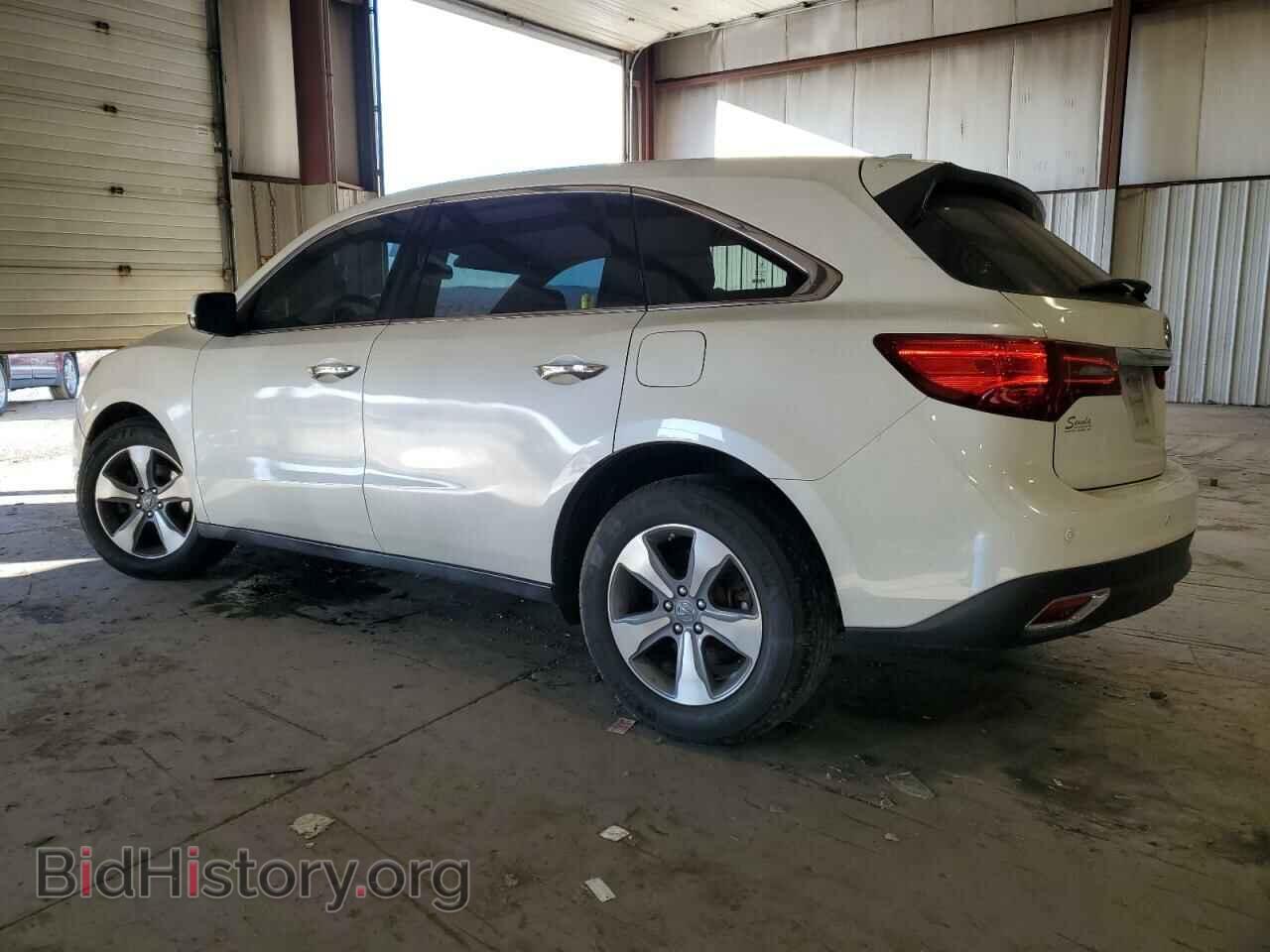 2014 ACURA MDX - VIN: 5FRYD4H29EB017147 - Фото 2