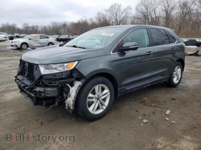 2015 Ford EDGE, green — VIN 2FMTK4J99FBB33015, Copart