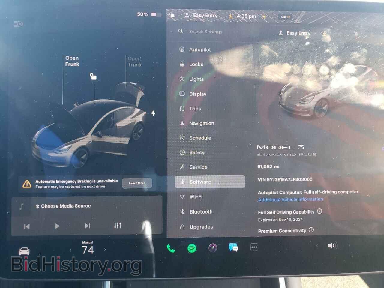 2020 TESLA MODEL 3 - VIN: 5YJ3E1EA7LF803660 - Фото 9