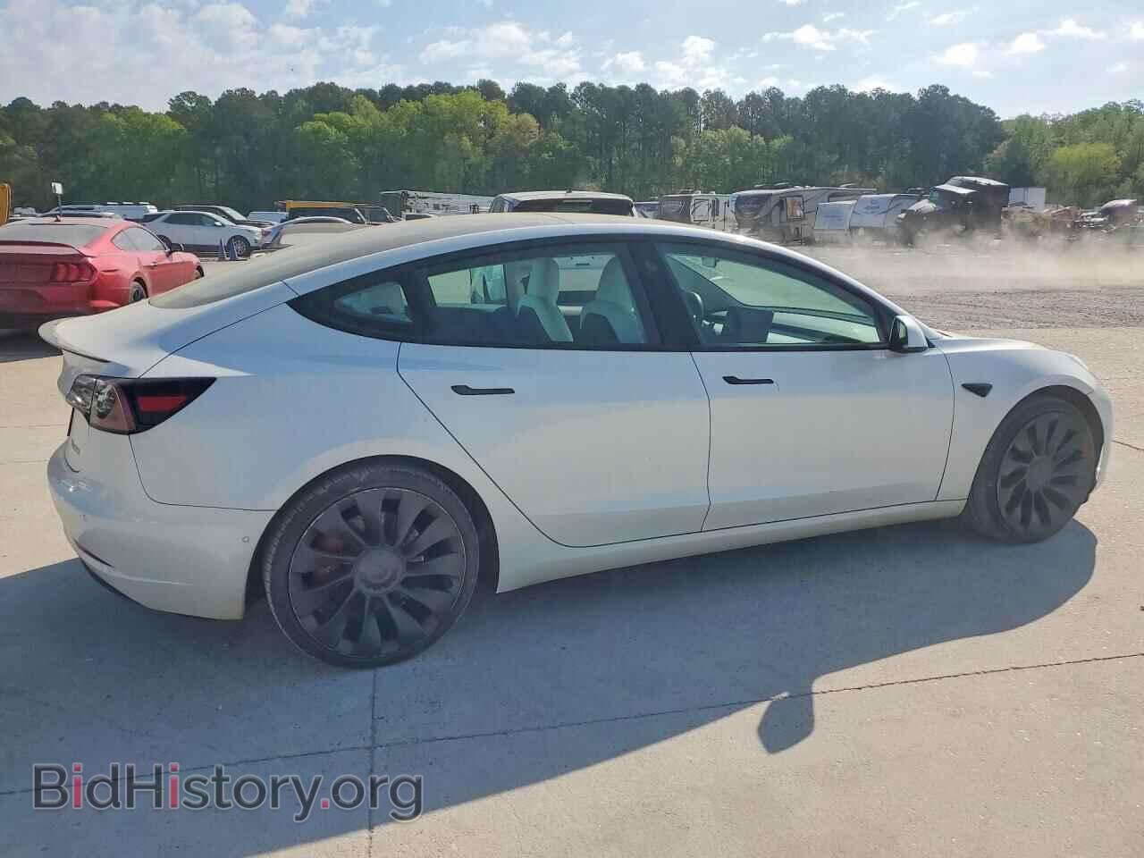 2022 TESLA MODEL 3 - VIN: 5YJ3E1EC3NF242832 - Фото 3