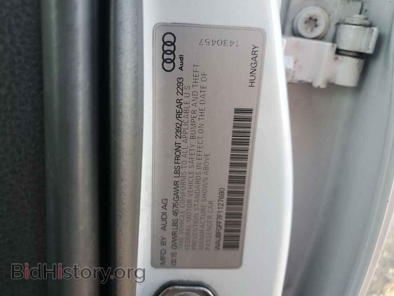 2015 AUDI A3 - VIN: WAUBFGFF7F1127680 - Photo 12