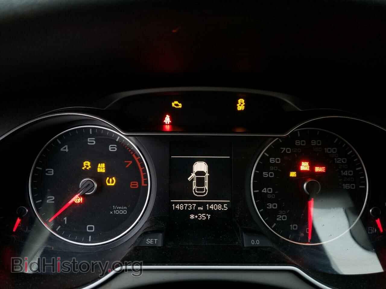 2013 AUDI A4 - VIN: WAUDFAFL0DN030953 - Фото 9