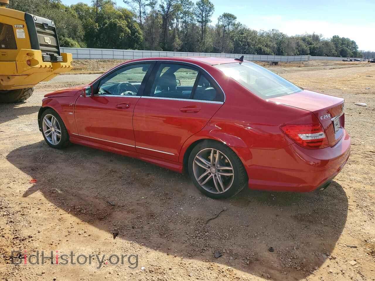 2012 MERCEDES-BENZ C-CLASS - VIN: WDDGF4HB5CA728993 - Фото 2