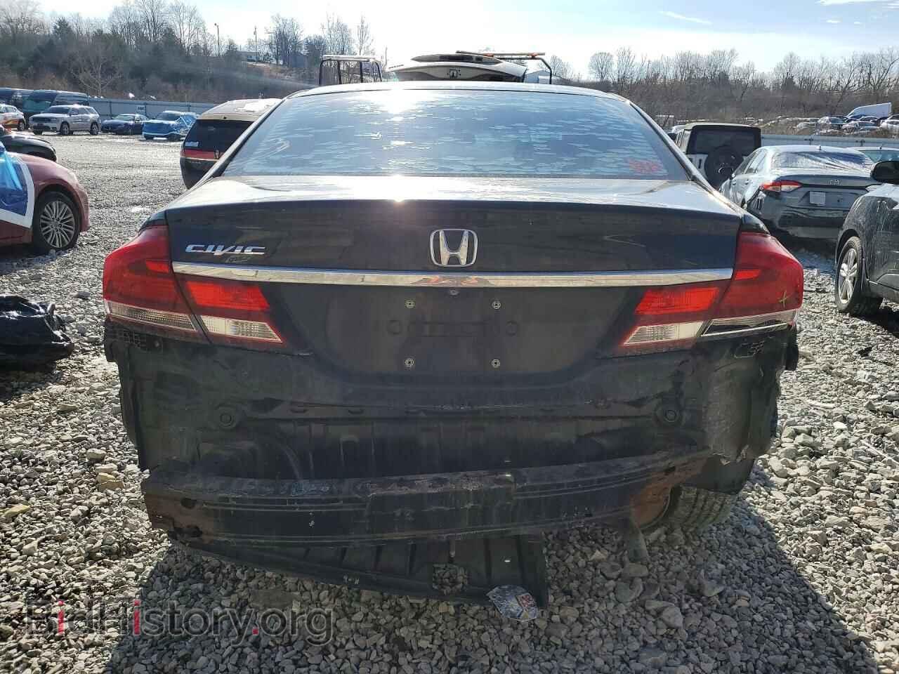 2013 HONDA CIVIC - VIN: 19XFB2F50DE018840 - Фото 6