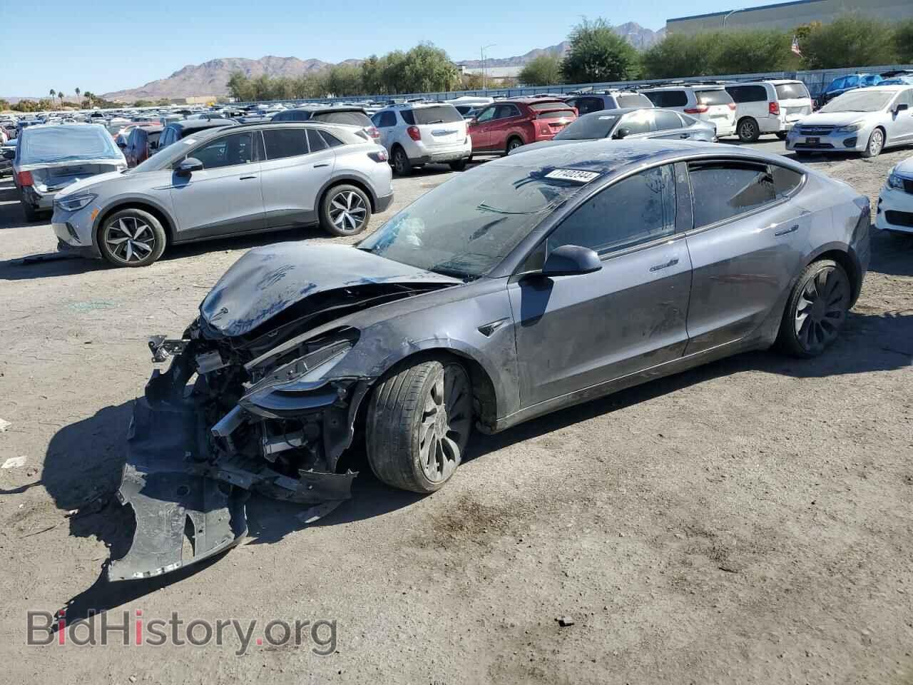 Photo 5YJ3E1EC1NF154359 - TESLA MODEL 3 2022