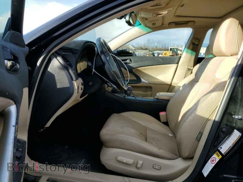 2008 Lexus IS (VIN JTHBE262085018543) — фото 7 из 12