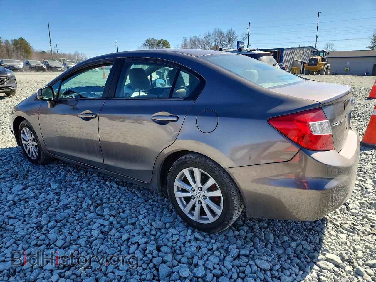 2012 HONDA CIVIC - VIN: 2HGFB2F82CH605524 - Фото 2