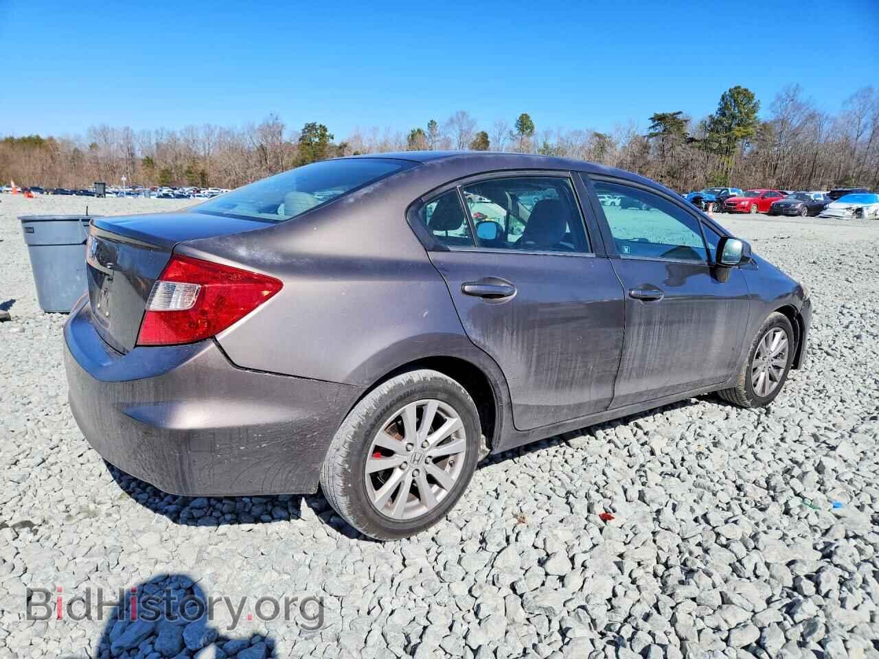 2012 HONDA CIVIC - VIN: 2HGFB2F82CH605524 - Фото 3