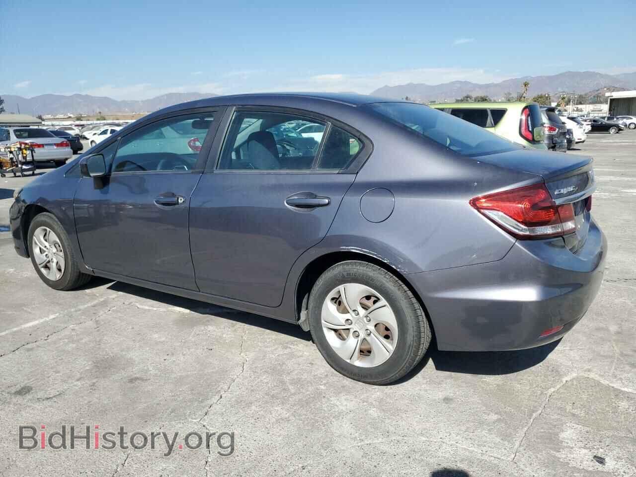 2014 HONDA CIVIC - VIN: 2HGFB2F58EH553986 - Фото 2