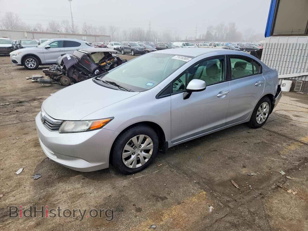 Фотография 2HGFB2F55CH598445 - HONDA CIVIC 2012