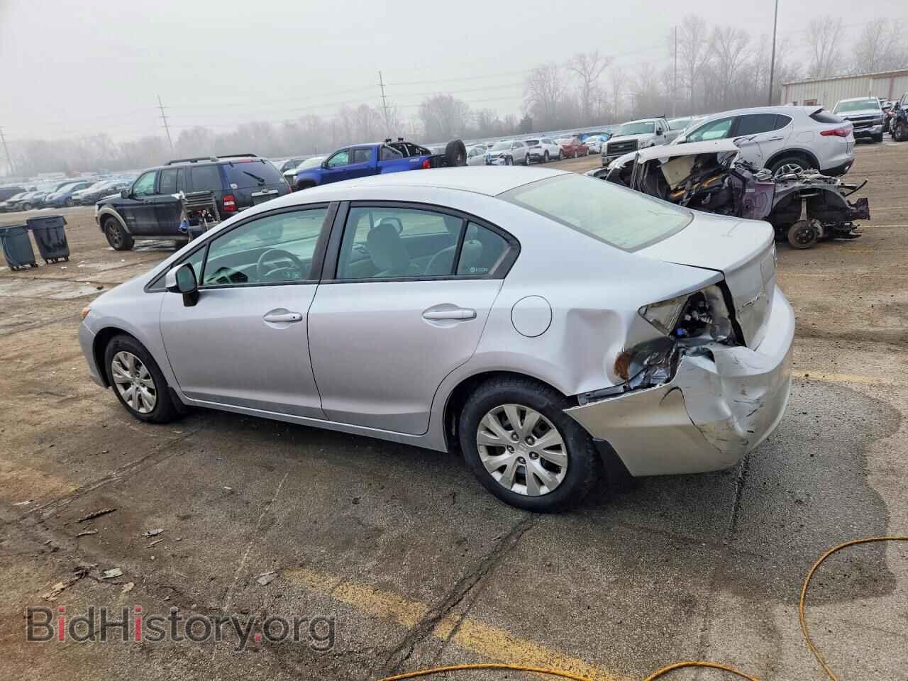 2012 HONDA CIVIC - VIN: 2HGFB2F55CH598445 - Фото 2