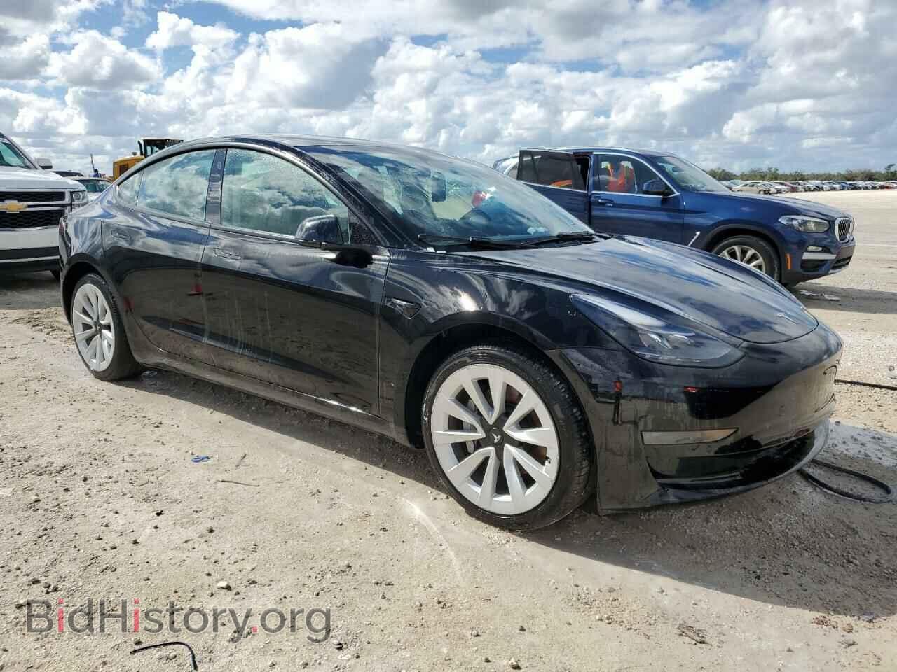 2022 TESLA MODEL 3 - VIN: 5YJ3E1EAXNF371701 - Фото 4