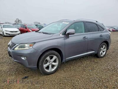 2013 Lexus RX 350, gray — VIN 2T2BK1BA0DC159672, Copart