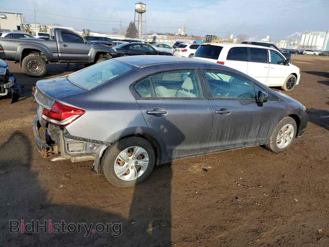 2014 HONDA CIVIC - VIN: 2HGFB2F52EH545849 - Фото 3
