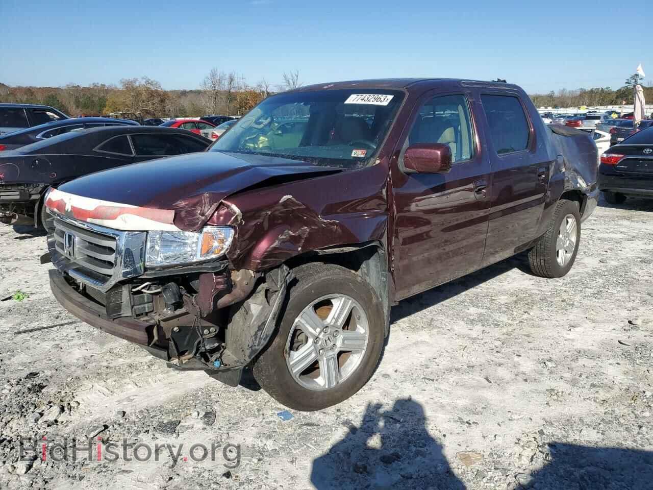 Photo 5FPYK1F51CB457404 - HONDA RIDGELINE 2012