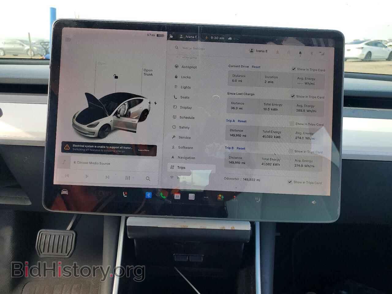 2018 TESLA MODEL 3 - VIN: 5YJ3E1EB9JF096891 - Photo 9