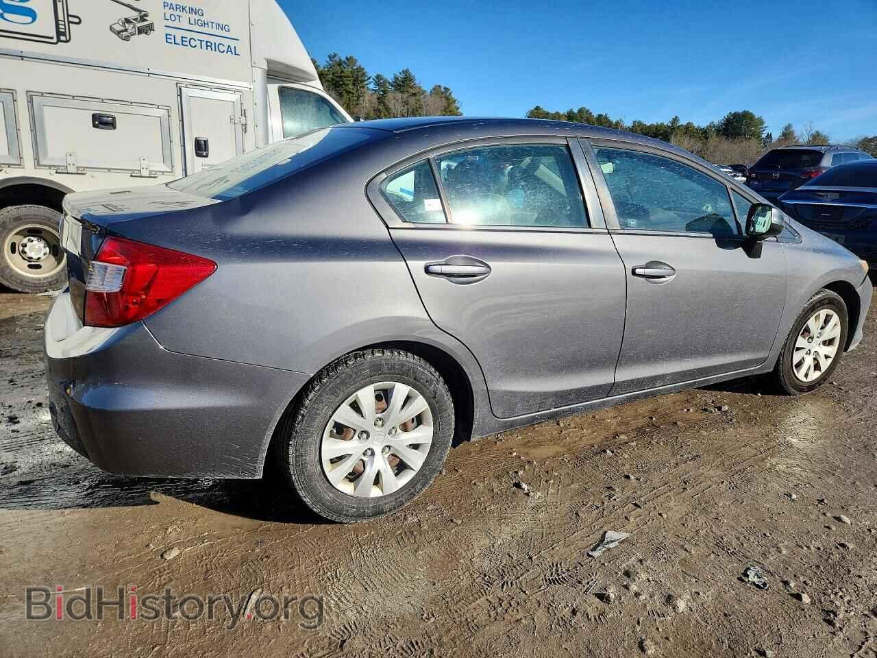 2012 HONDA CIVIC - VIN: 2HGFB2F52CH596636 - Фото 3