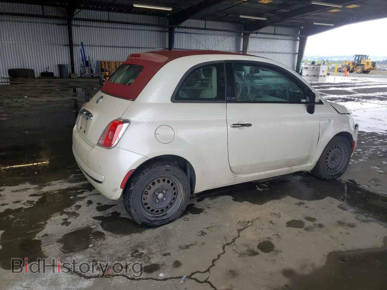 2012 FIAT 500 - VIN: 3C3CFFDR2CT335571 - Фото 3