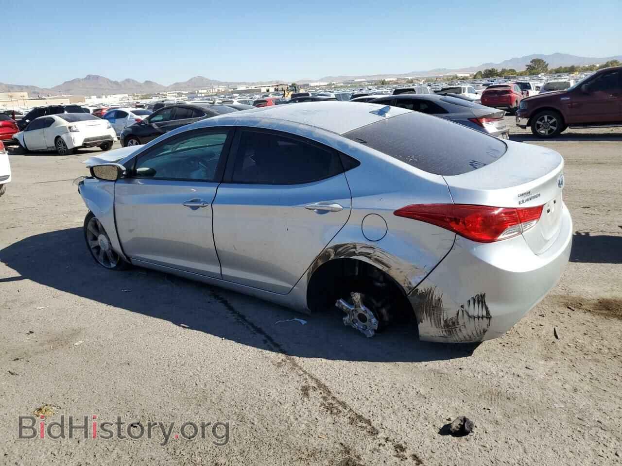 2012 HYUNDAI ELANTRA - VIN: 5NPDH4AE8CH110524 - Фото 2