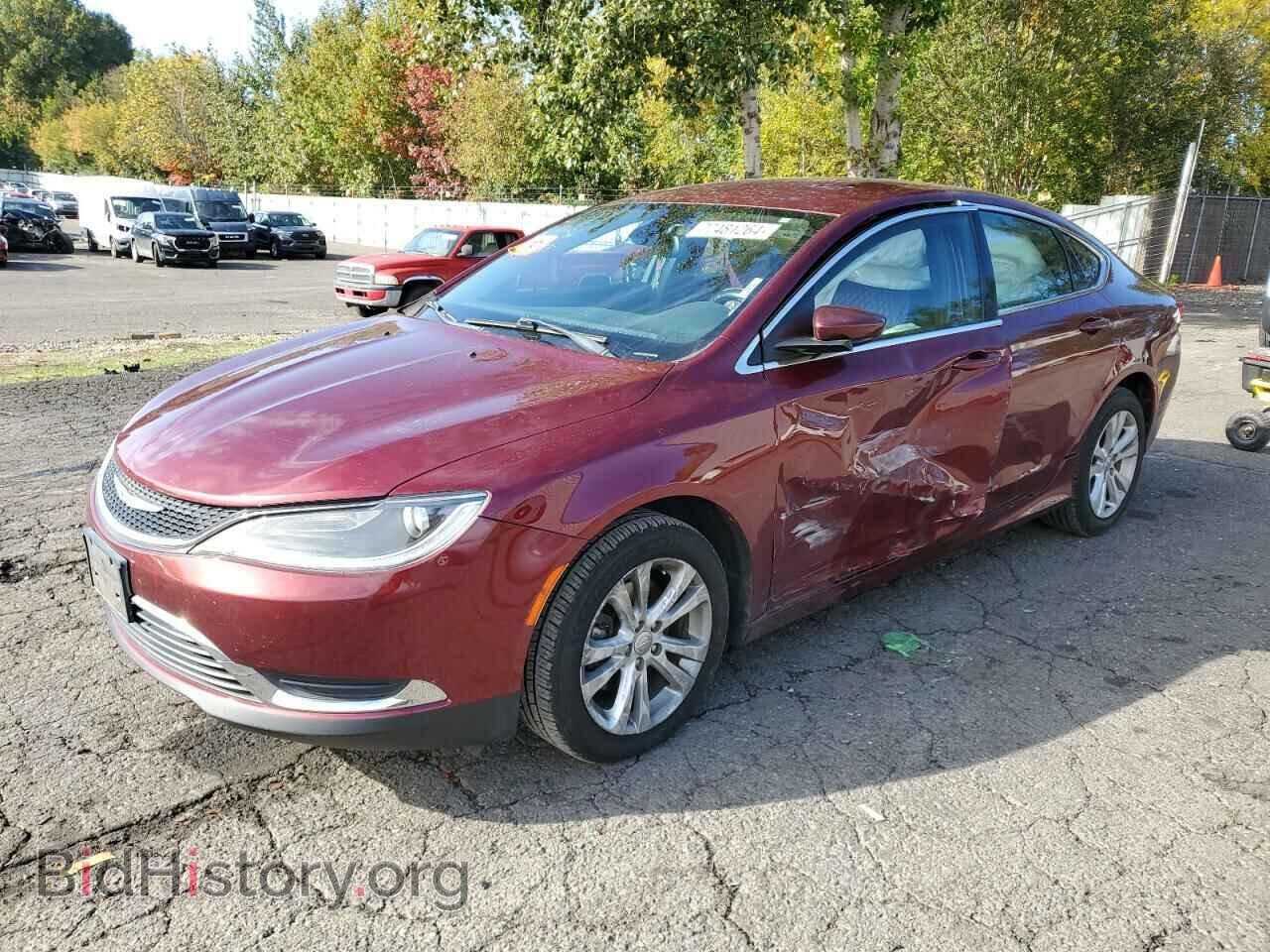 Фотография 1C3CCCAB1FN675006 - CHRYSLER 200 2015