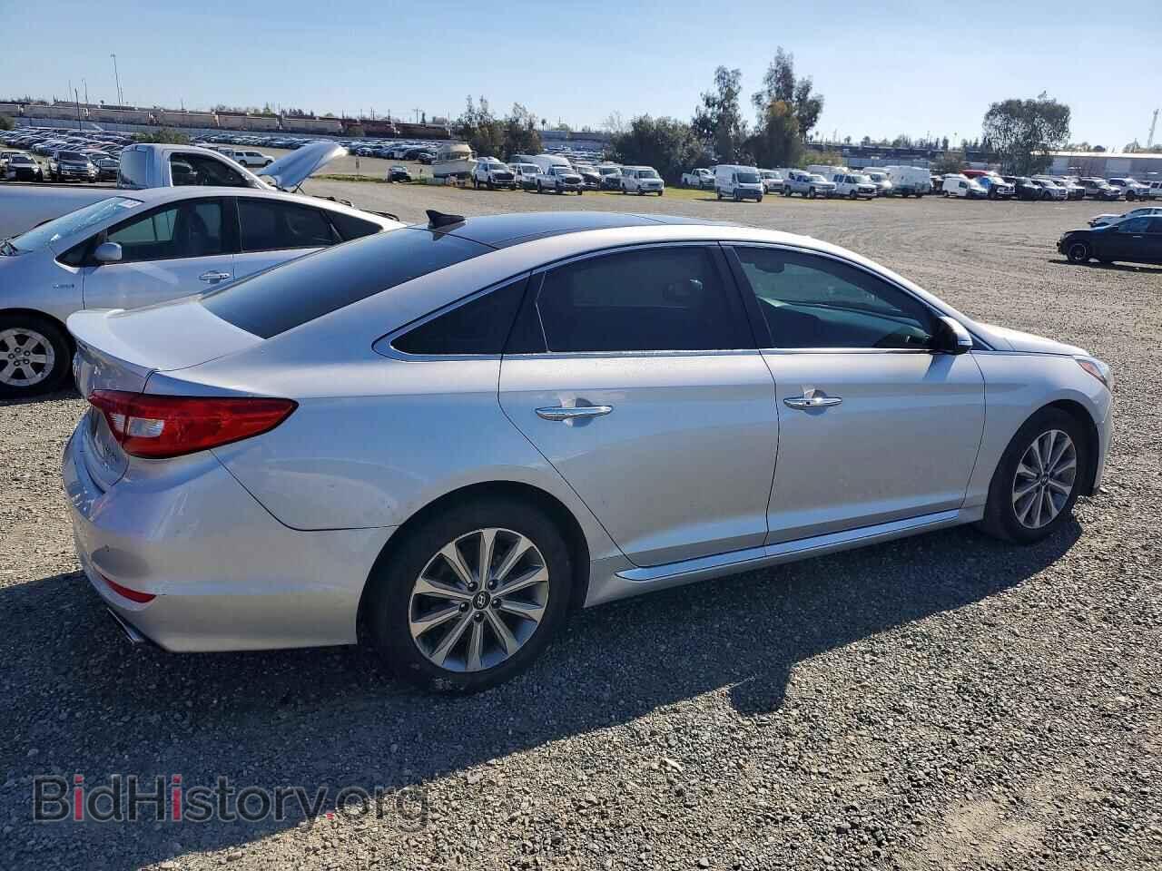2016 HYUNDAI SONATA - VIN: 5NPE34AF7GH283257 - Фото 3