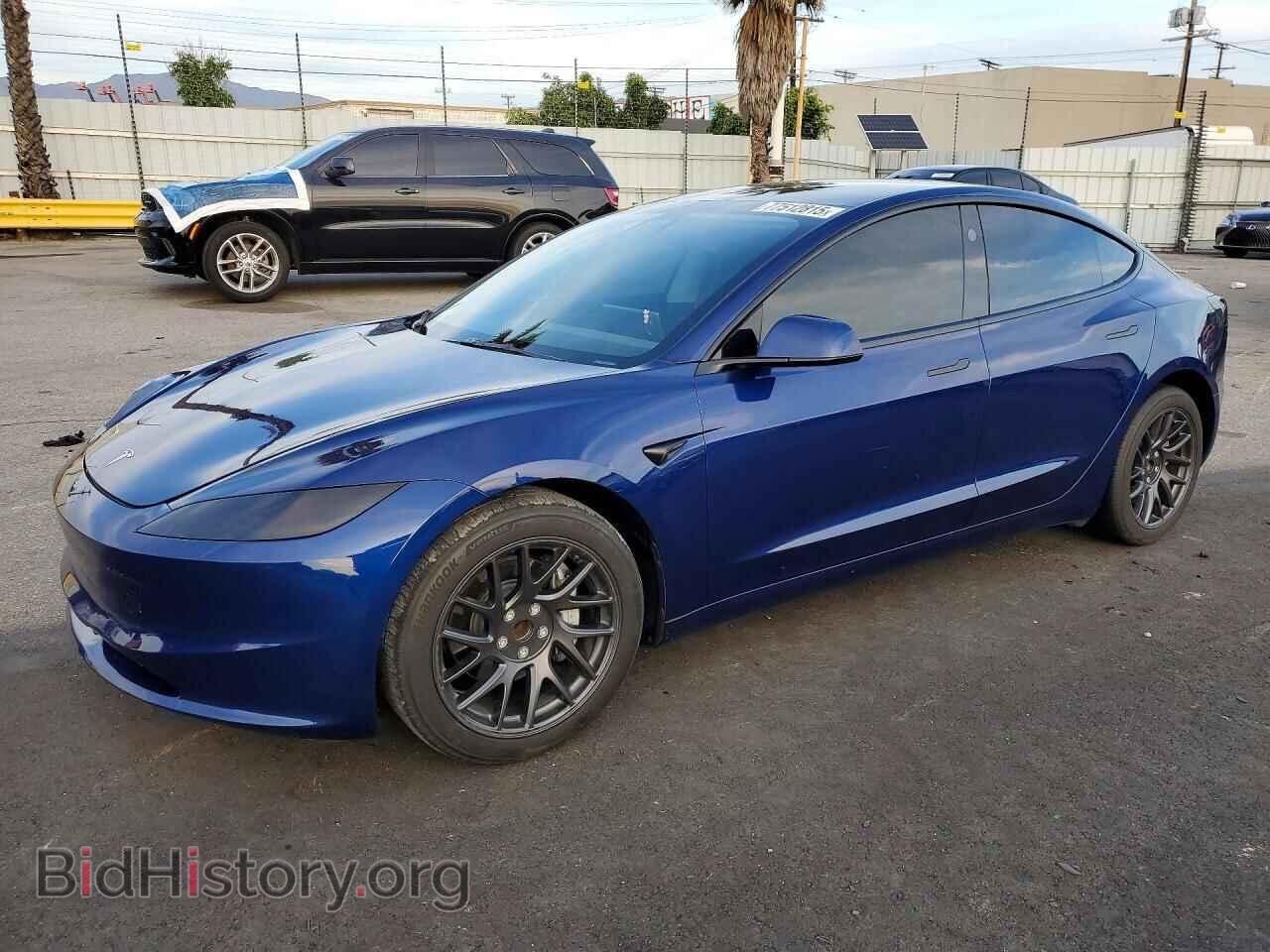 Photo 5YJ3E1EA7RF828017 - TESLA MODEL 3 2024