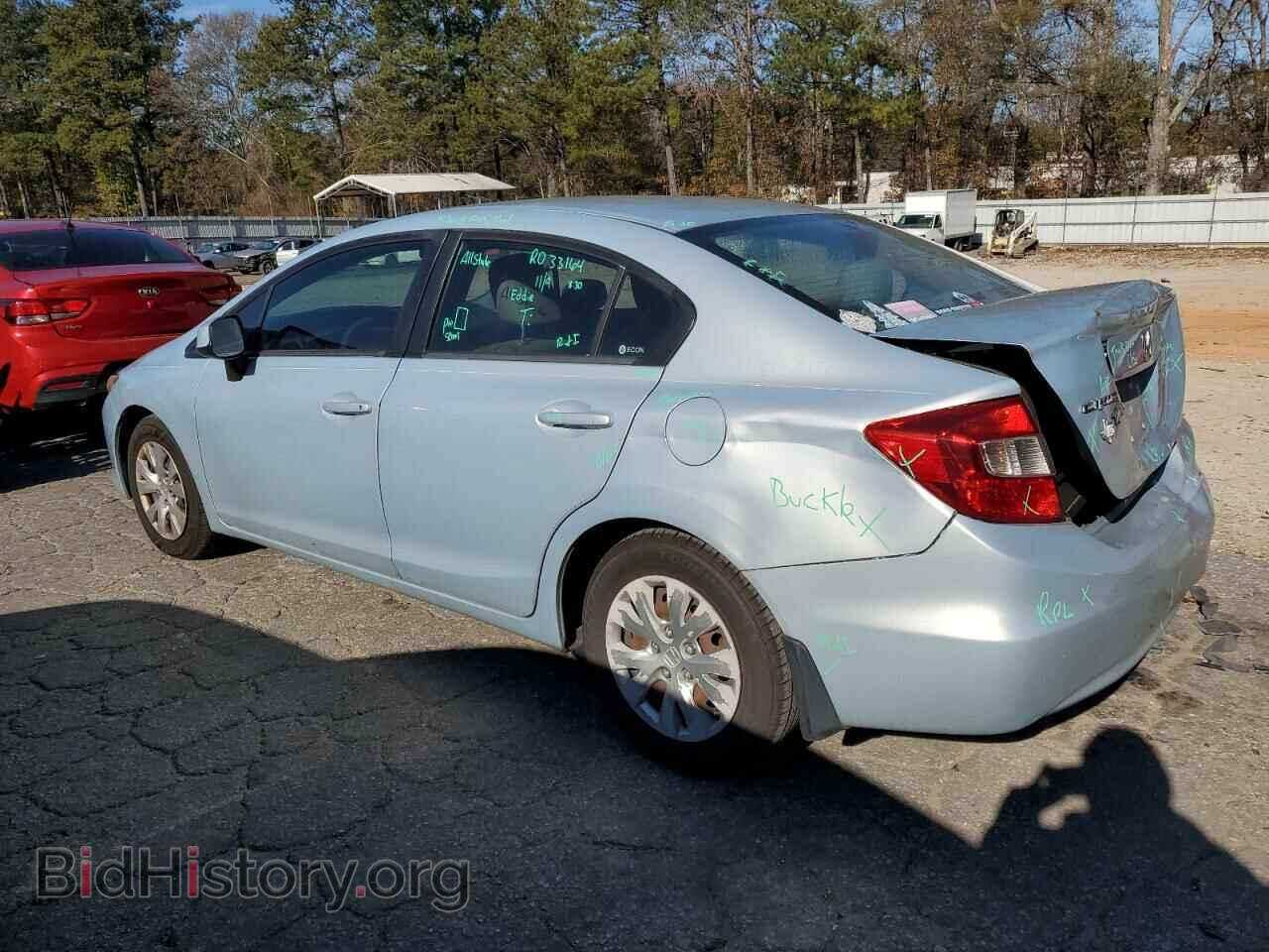 2012 HONDA CIVIC - VIN: 19XFB2F55CE044607 - Фото 2