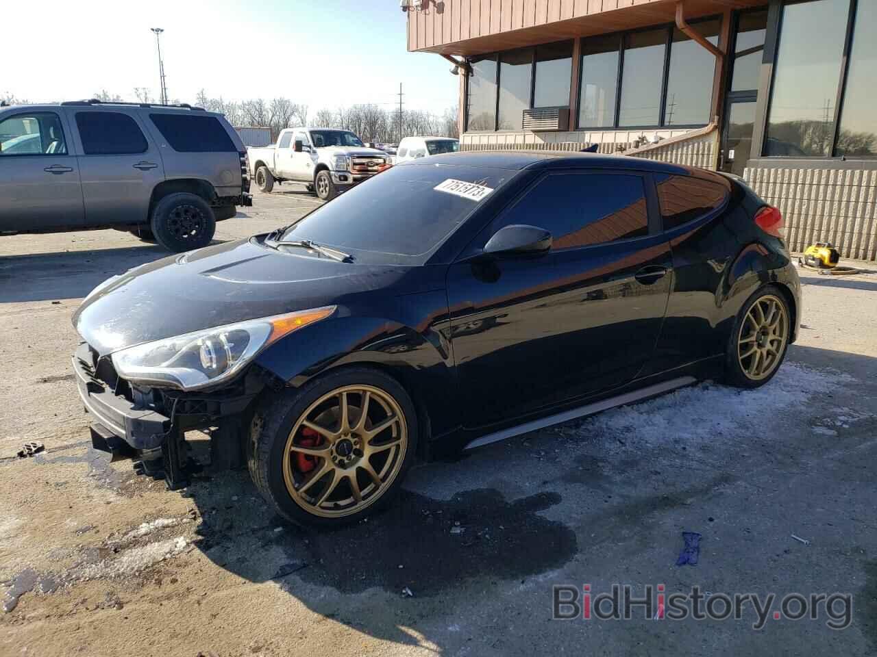 Photo KMHTC6AE1EU195863 - HYUNDAI VELOSTER 2014