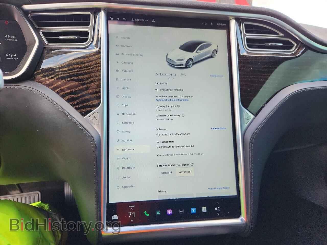 2016 TESLA MODEL S - VIN: 5YJSA1E10GF160954 - Фото 9