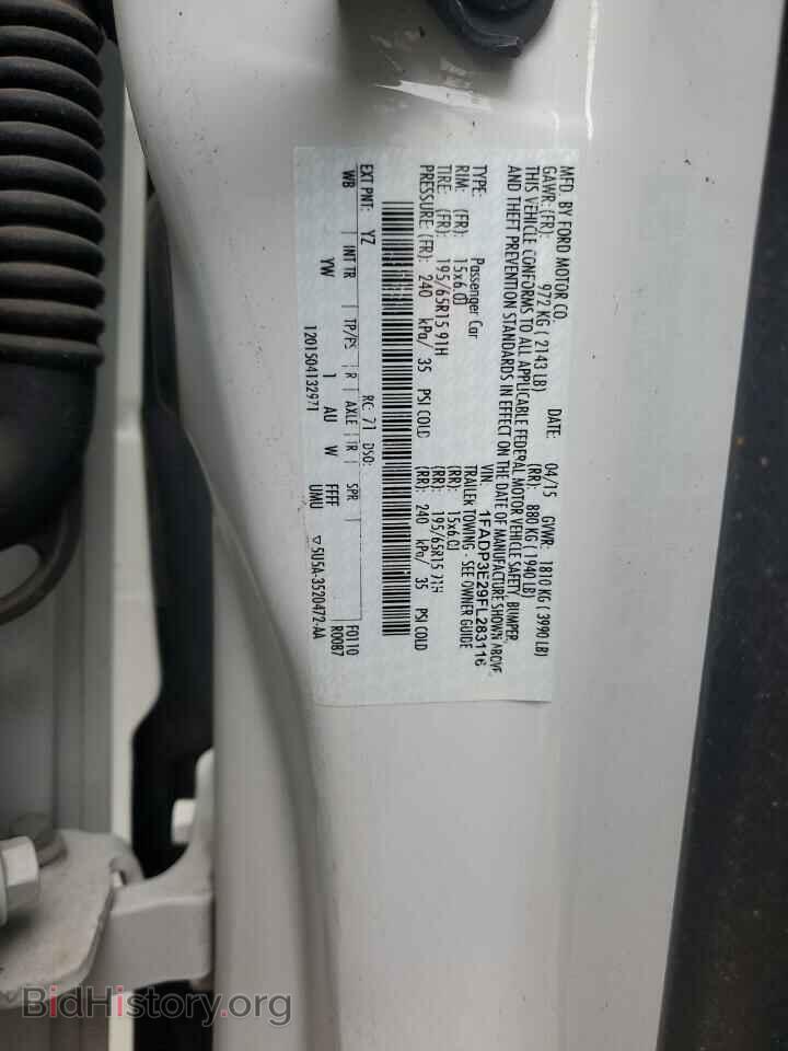 2015 FORD FOCUS - VIN: 1FADP3E29FL283116 - Фото 12