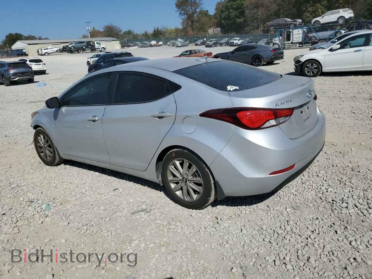 2014 HYUNDAI ELANTRA - VIN: KMHDH4AE7EU109207 - Фото 2