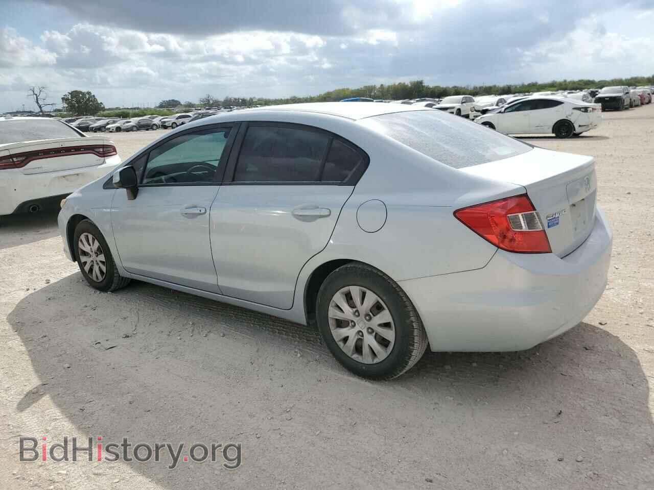 2012 HONDA CIVIC - VIN: 2HGFB2F50CH545572 - Фото 2