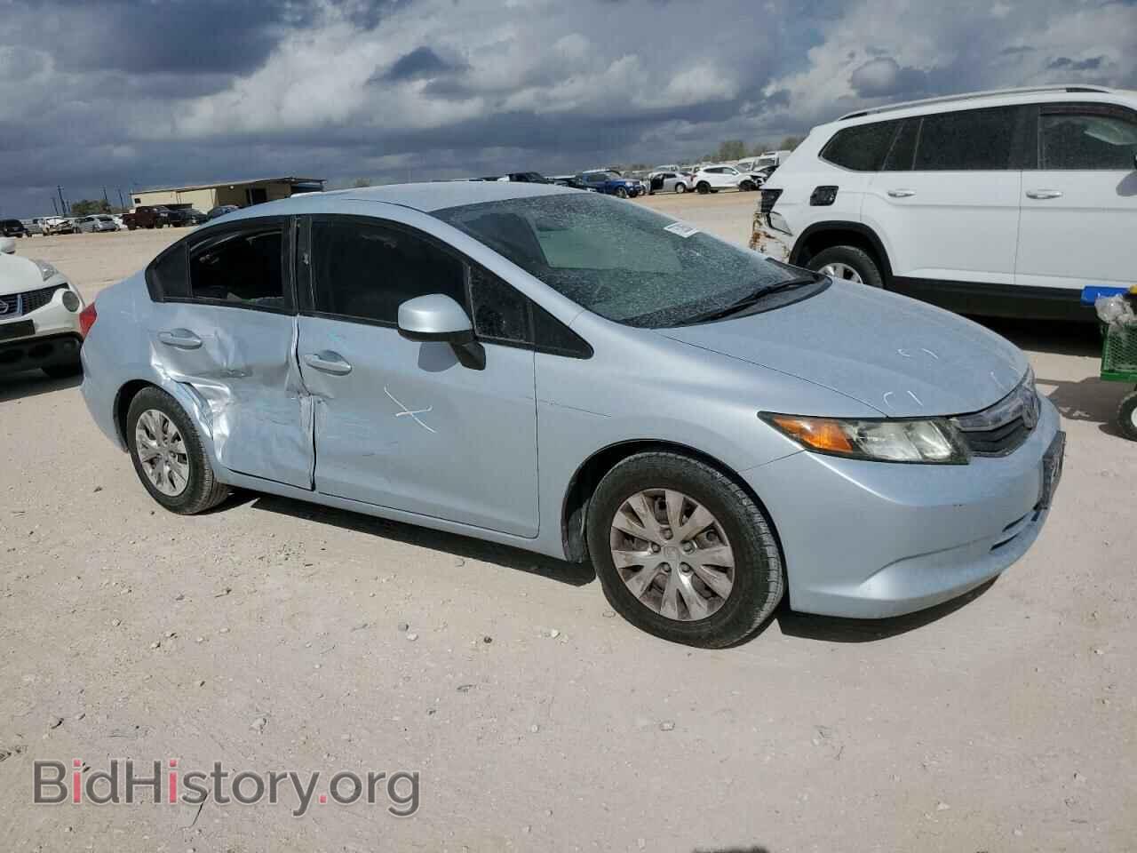 2012 HONDA CIVIC - VIN: 2HGFB2F50CH545572 - Фото 4