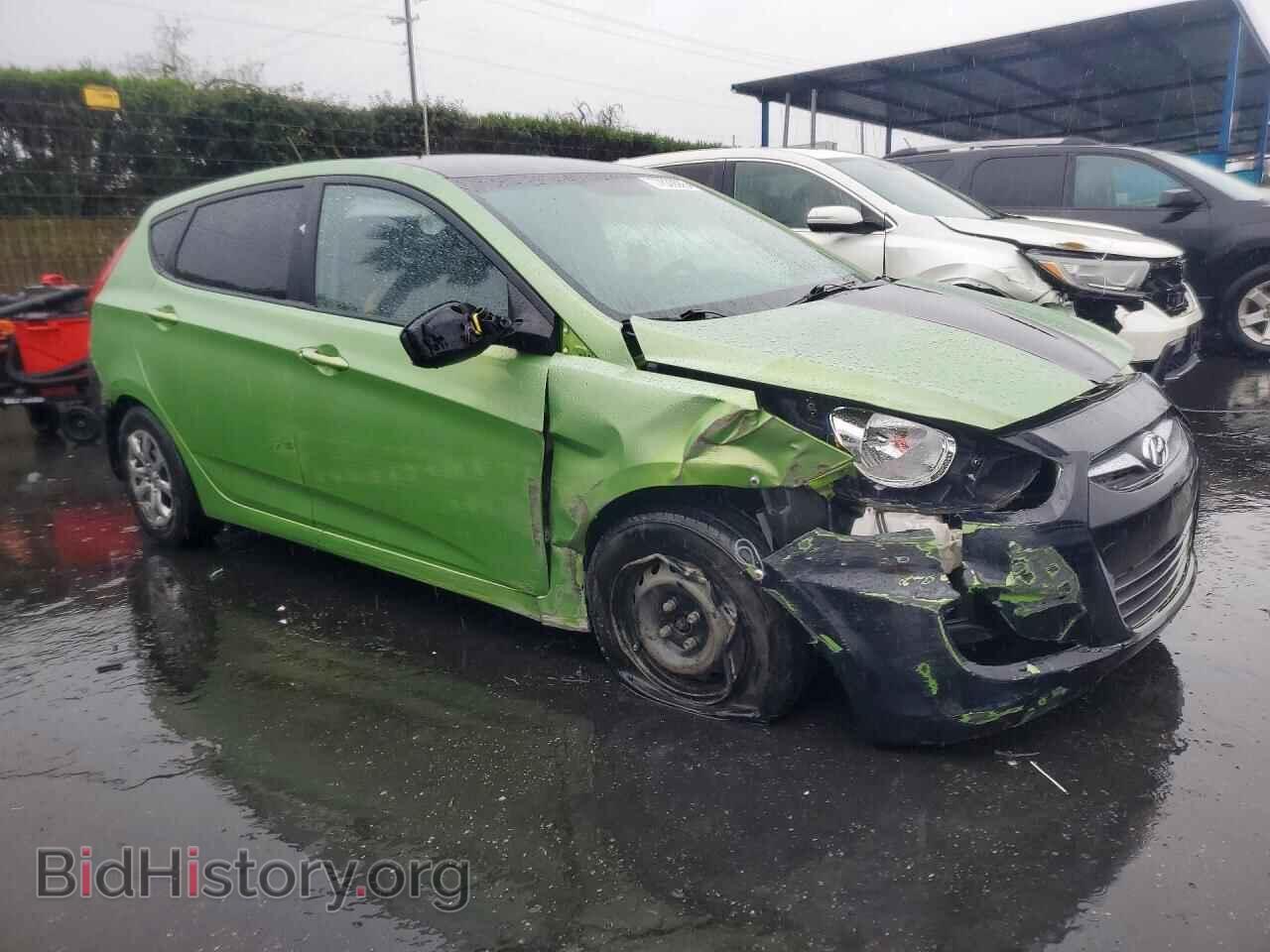 2014 HYUNDAI ACCENT - VIN: KMHCT5AE7EU165499 - Фото 4
