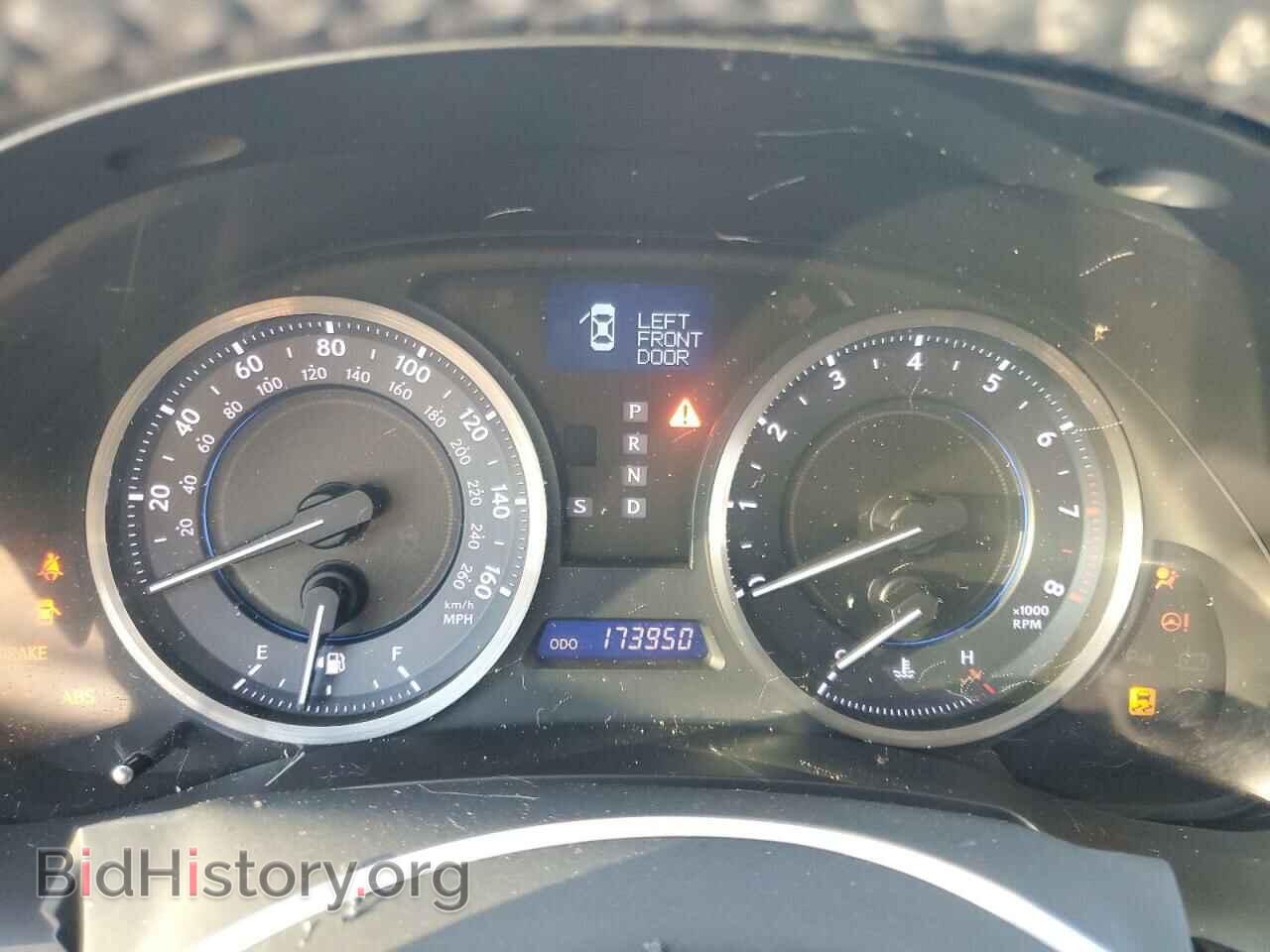 2012 LEXUS IS - VIN: JTHBF5C22C5168763 - Фото 9