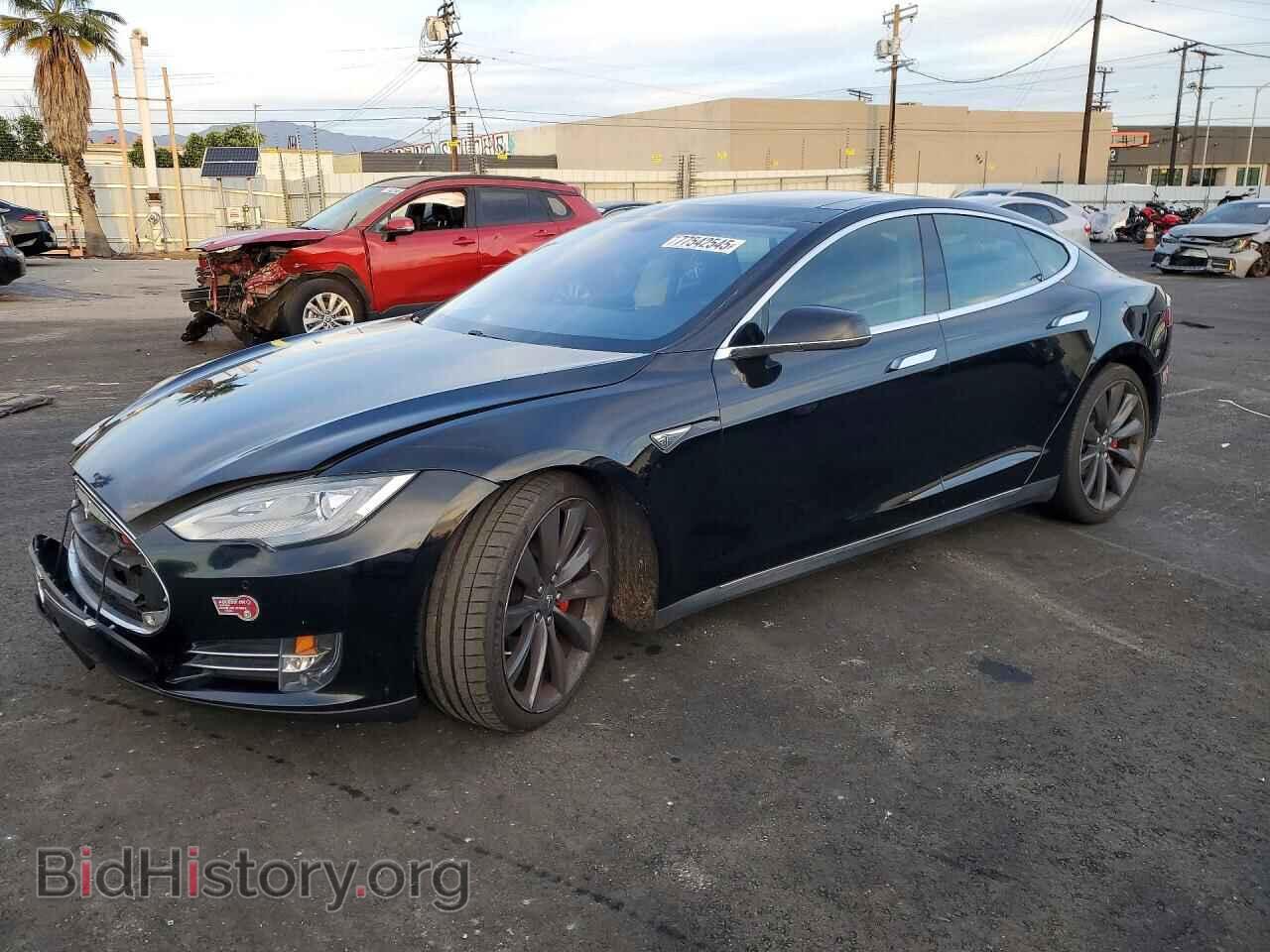 Фотография 5YJSA1H17EFP35530 - TESLA MODEL S 2014