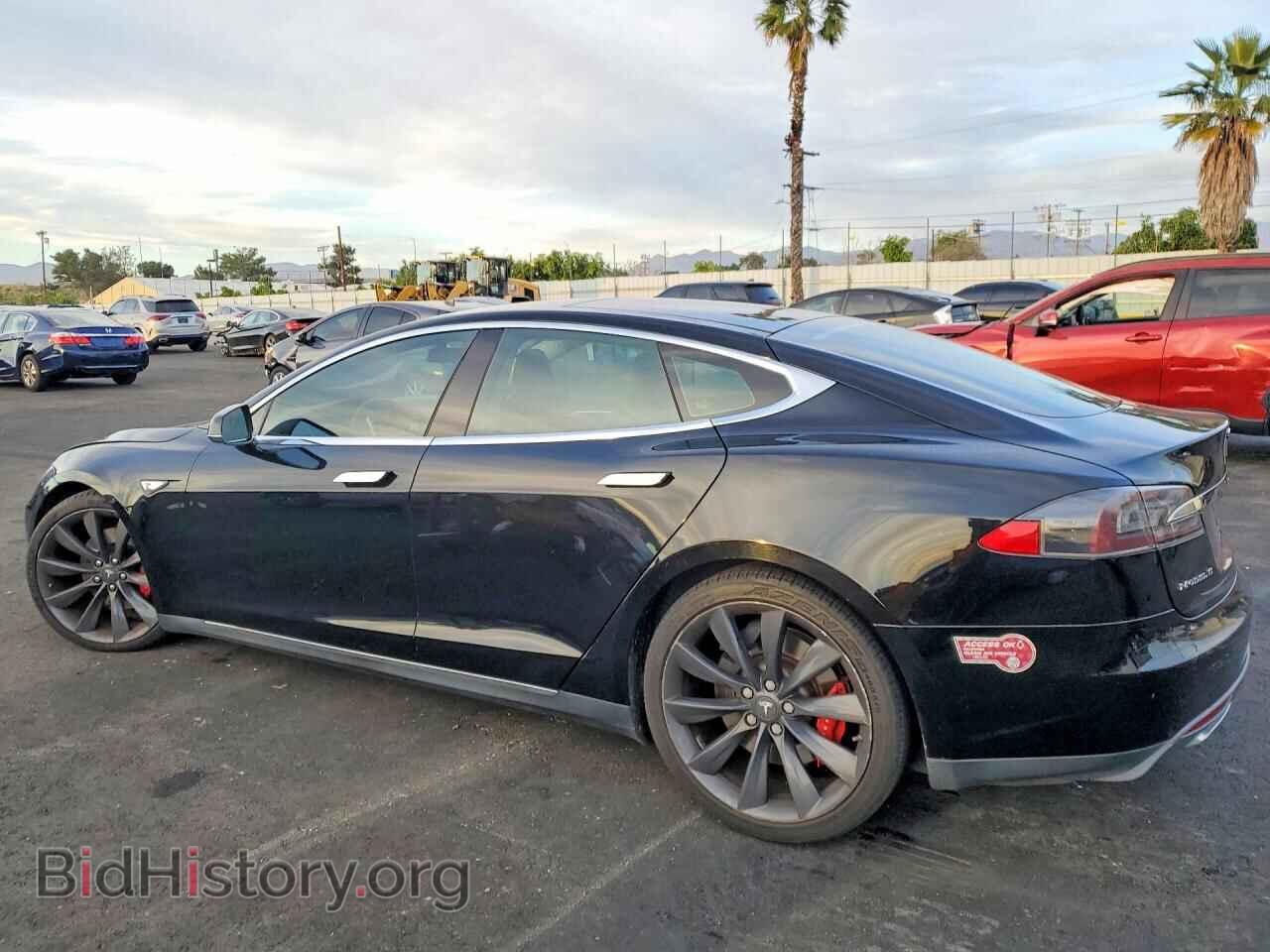 2014 TESLA MODEL S - VIN: 5YJSA1H17EFP35530 - Фото 2