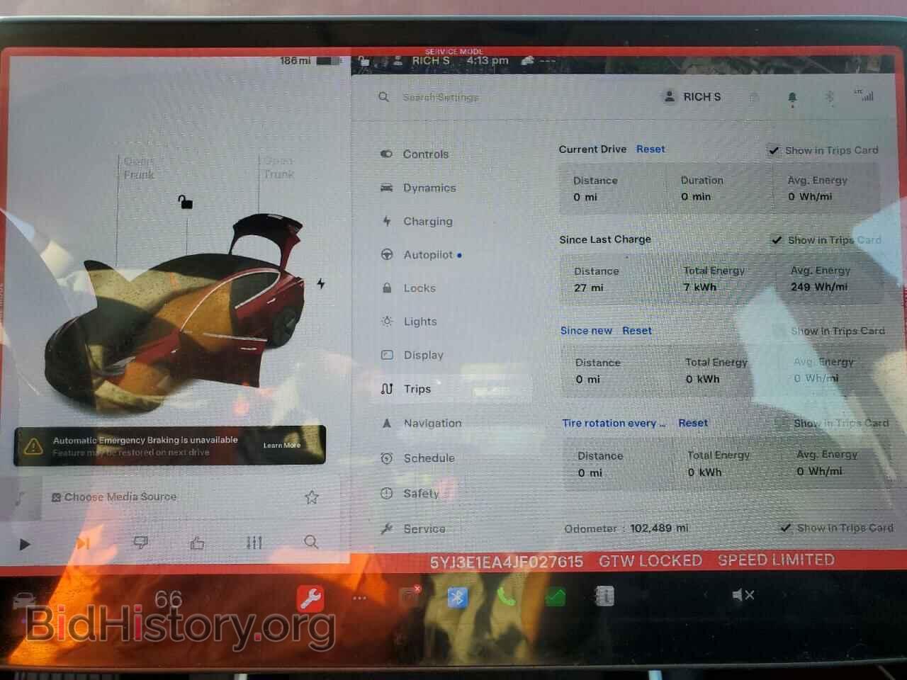 2018 TESLA MODEL 3 - VIN: 5YJ3E1EA4JF027615 - Photo 9