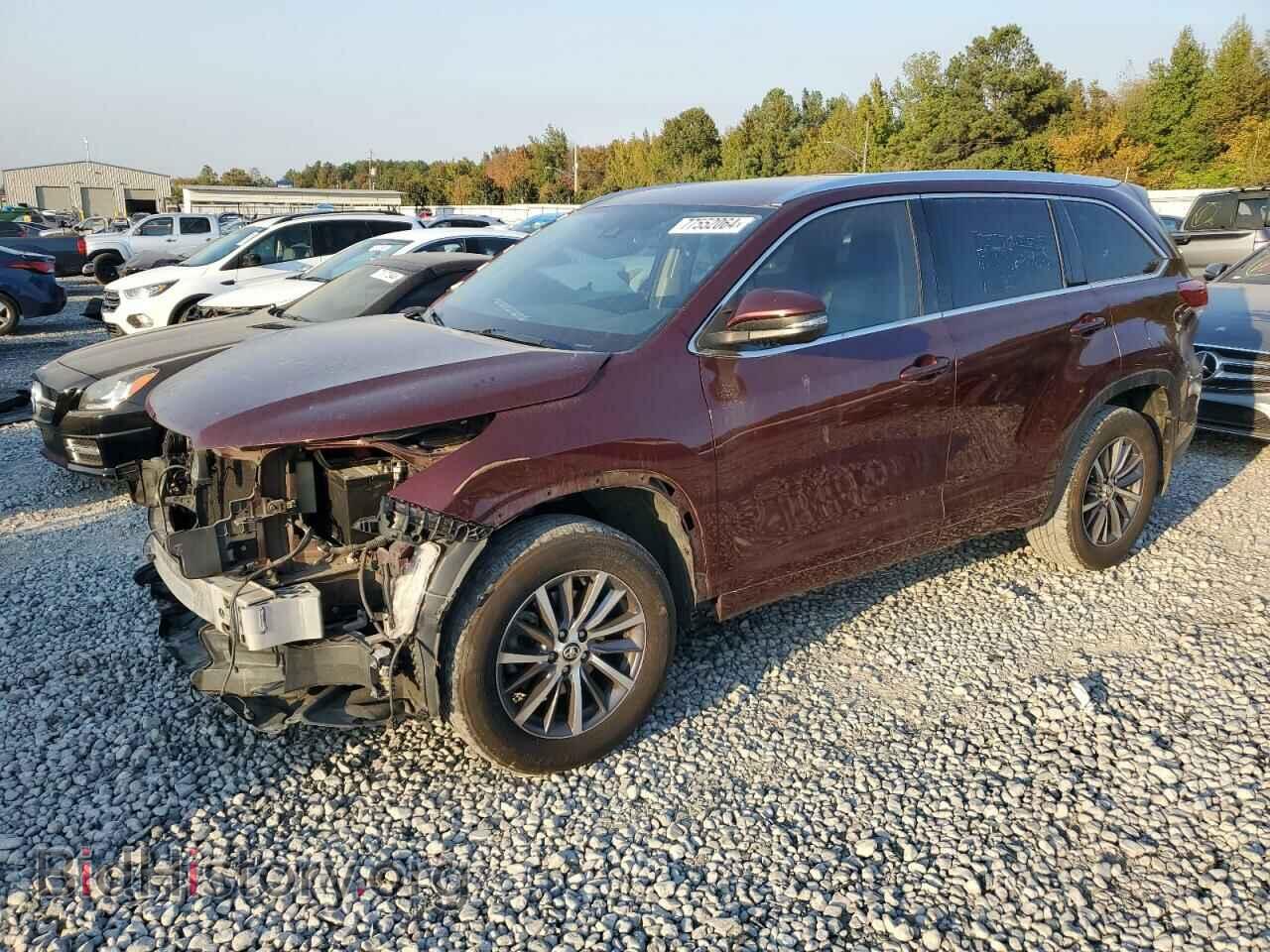 Фотография 5TDKZRFH8HS201248 - TOYOTA HIGHLANDER 2017