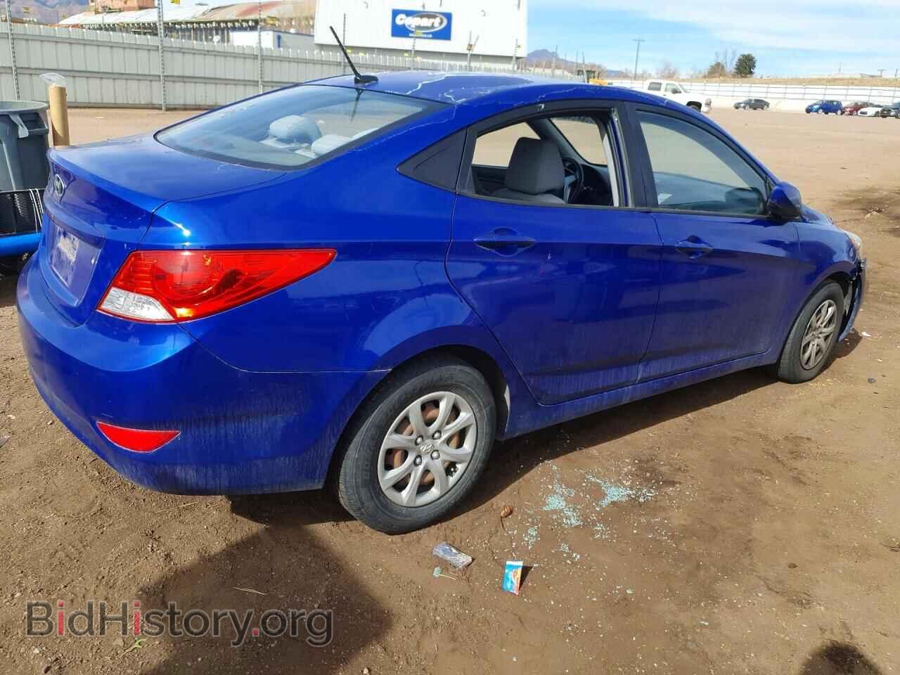 2013 HYUNDAI ACCENT - VIN: KMHCT4AE6DU500096 - Фото 3