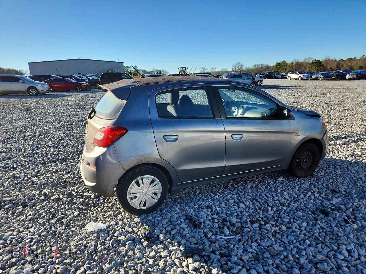 2019 MITSUBISHI MIRAGE - VIN: ML32A3HJ5KH016058 - Фото 3