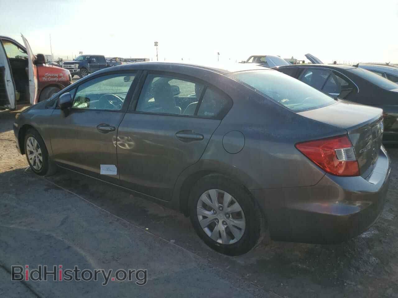 2012 HONDA CIVIC - VIN: 2HGFB2F5XCH580359 - Фото 2