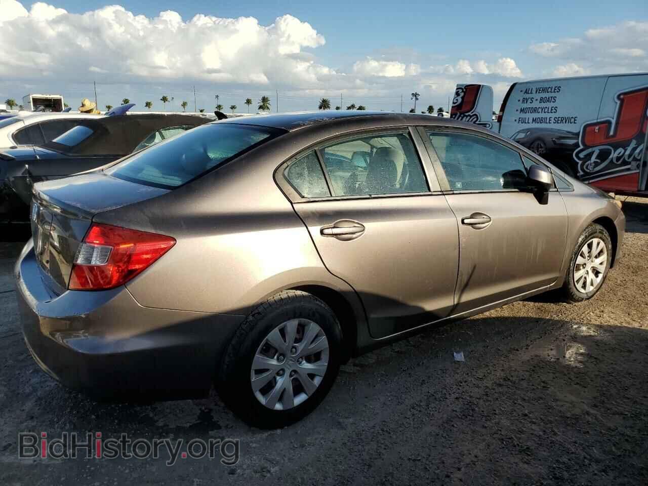 2012 HONDA CIVIC - VIN: 2HGFB2F5XCH580359 - Фото 3