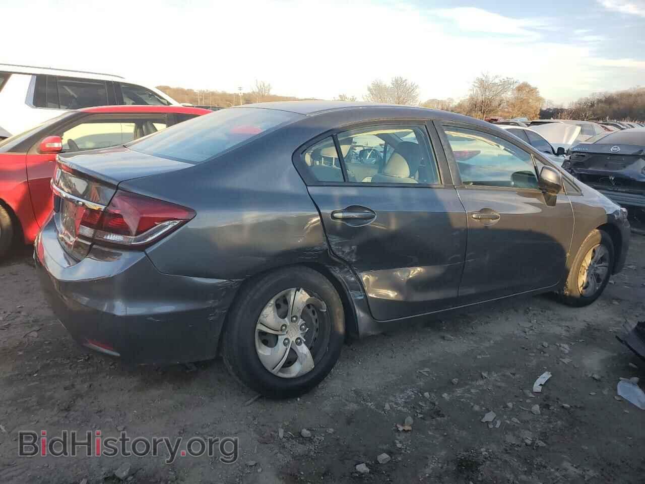 2013 HONDA CIVIC - VIN: 19XFB2F51DE205794 - Фото 3