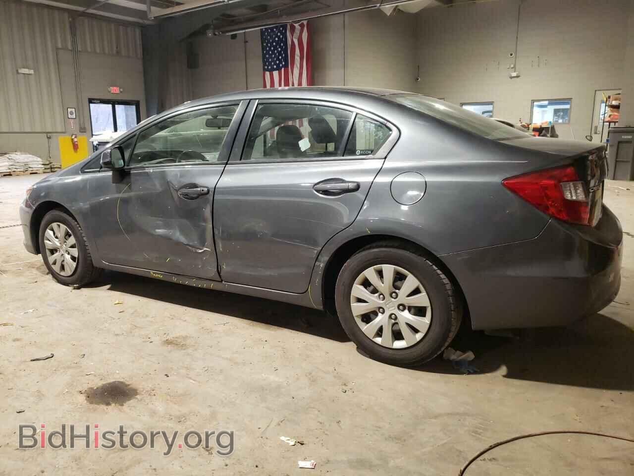 2012 HONDA CIVIC - VIN: 19XFB2F59CE387419 - Фото 2