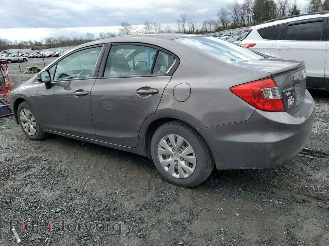 2012 HONDA CIVIC - VIN: 19XFB2F55CE367877 - Фото 2
